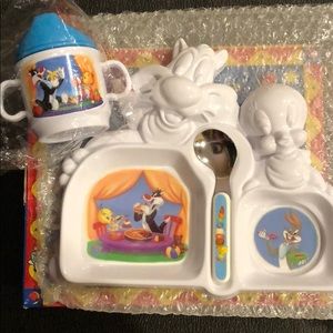 Looney Tunes Baby’s First Meal Set - 3 Piece Set